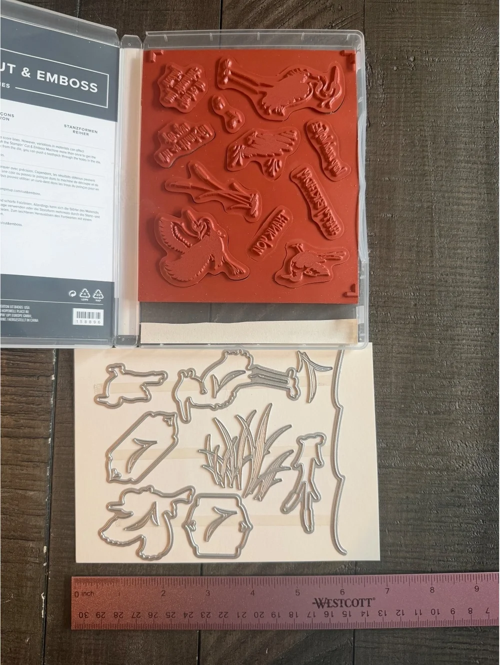 Stampin’ Up Heron Habitat stamp set and Heron Dies die cut set
